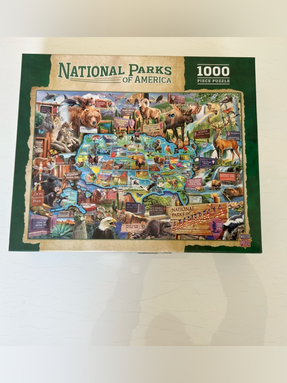 Master Pieces National Parks of America 1000-Piece Puzzle